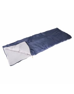 Спальный мешок туристический Camp 200х75 см до 0С 3х слойный цв темно син Следопыт