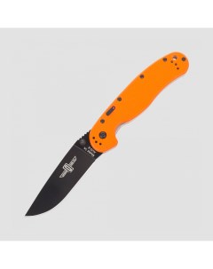 Складной нож RAT 1A длина клинка 8 9 см оранжевый Ontario