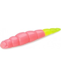 Силиконовая приманка Yochu 1 7 8шт в уп 133 Bubble Gum Hot Chartreuse Fishup