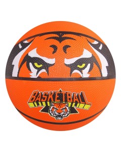 Баскетбольный мяч Тигр размер 7 оранжевый Onlytop