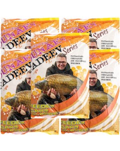 Прикормка рыболовная Fadeev Feeder Carp Classic 5 упаковок Dunaev