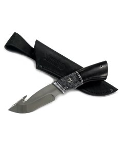 Нож Шкуросъемный Скиннер 110Х18 черный граб Lemax