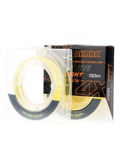 Шнур Ultra Light Competition Yellow 150 м 0 12 Akara
