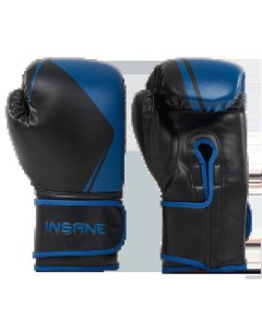 Перчатки боксерские Montu ПУ 10oz синий Insane