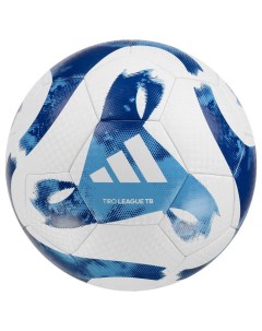 Футбольный мяч Tiro League размер 5 белый синий Adidas