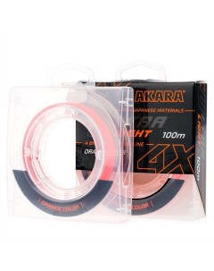 Шнур Ultra Light Orange 100 м 0 12 Akara