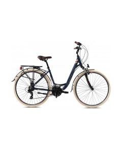 Велосипед TOURING ELEGANCE LADY 28 3 X 7 ALU 18 тёмно синий 2024 Capriolo