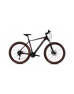 Велосипед MTB LEVEL 9 4 29 3 X 9 ALU 19 чёрный графит красный 2024 Capriolo