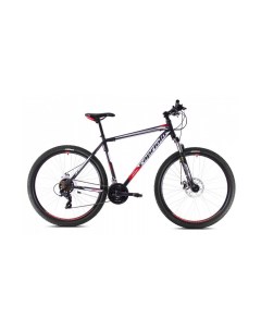 Велосипед MTB OXYGEN 29 3 X 7 STEEL 21 чёрный красный 2024 Capriolo