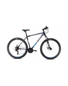 Велосипед MTB OXYGEN 29 3 X 7 STEEL 21 чёрный синий 2024 Capriolo