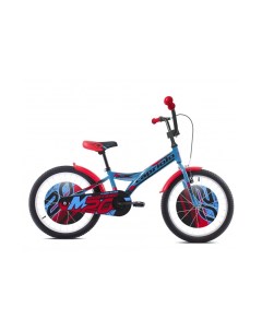 Велосипед KIDS MUSTANG 20 FIX STEEL 10 синий чёрный красный 2024 Capriolo