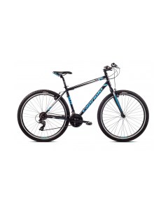 Велосипед MTB LEVEL 9 0 29 3 X 6 ALU 21 чёрный синий 2024 Capriolo