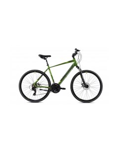 Велосипед TOURING TREK ROADSTER MAN 28 3 X 7 ALU 22 зелёный чёрный 2024 Capriolo