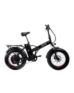 Электровелосипед фэтбайк Fold 1000 2023 20 черный Медведь