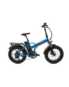 Электровелосипед фэтбайк Fold 1000 HD 16 2023 синий Медведь