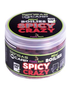 Мини бойлы Crazy Bait Spicy Crazy 10мм 0 08кг Sensas