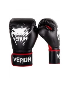 Перчатки боксерские детские Contender Kids 8oz Black Red Venum