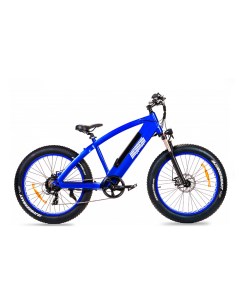Электровелосипед фэтбайк 2 0 HD 750x750 полный привод синий 26 2021 Медведь