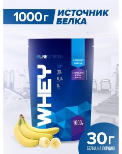Протеин Whey 1000 г банан Rline