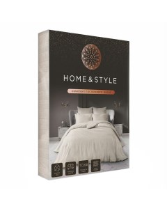 Комплект постельного белья Promesse полутораспальный 50x70 см сатин Home and style