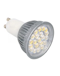 Лампочка лампа светодиодная MR16 5050 21SMD GU10 4 Вт 3000K 400Лм Gls