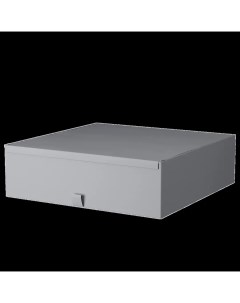Короб для хранения 16 5x56x56 см полиэстер цвет гранит Spaceo