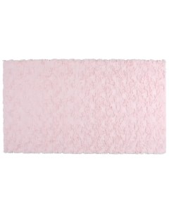 Коврик для ванной комнаты Delux 70x120 см цвет розовый Fixsen