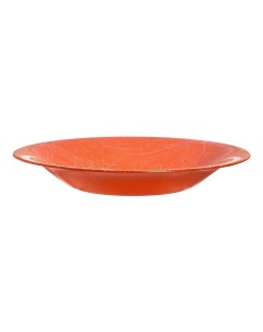 Тарелка глубокая для супов Poppy mandarine 21 5 см оранжевая Luminarc