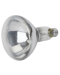Лампа накаливания ИКЗК 250 Вт E27 R127 теплый свет инфракрасная Nobrand