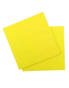 Бумажные салфетки желтые 33х33 см 12 шт Мф поиск