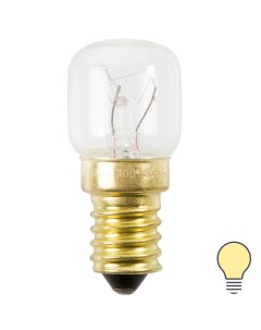 Лампа накаливания для духовки трубчатая E14 15 Вт свет тёплый белый Osram