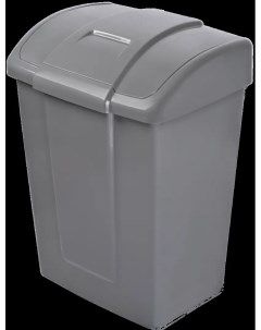 Контейнер для мусора Форте 23 л 26 9x45 2x33 2 см полипропилен цвет серый Martika