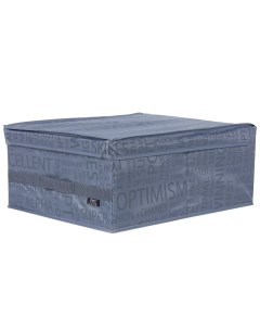 Коробка универсальная 35x18x45 см полиэстер цвет серый Domo pak