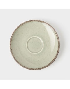 Блюдце Pearl 9943139 d 12 см цвет мятный фарфор Kutahya porselen