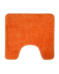 Коврик для туалета Presto 45x45 см цвет оранжевый Swensa