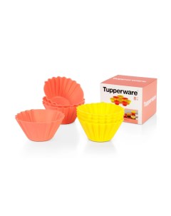 Силиконовые формочки для кекса 80мл 8шт Tupperware