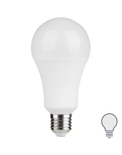 Лампа светодиодная E27 220 240 В 10 Вт груша матовая 1000 лм нейтральный белый свет Nobrand