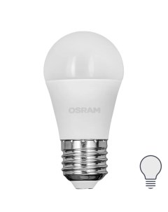Лампа светодиодная шар 9Вт 806Лм E27 нейтральный белый свет Osram