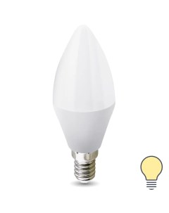 Лампа светодиодная E14 220 240 В 8 Вт свеча матовая 750 лм теплый белый свет Nobrand