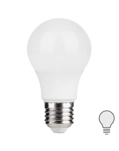 Лампа светодиодная E27 220 240 В 7 Вт груша матовая 600 лм нейтральный белый свет Nobrand