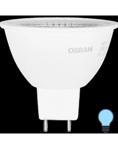 Лампа светодиодная GU5 3 220 240 В 6 5 Вт спот матовая 520 лм холодный белый свет Osram