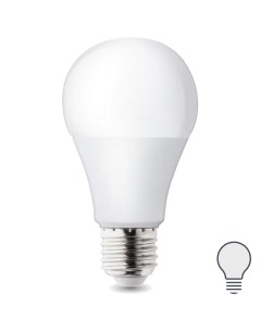 Лампа светодиодная E27 220 240 В 19 Вт груша матовая 2000 лм нейтральный белый свет Nobrand