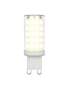Лампа светодиодная G9 9 Вт капсула прозрачная 720 лм белый свет Uniel