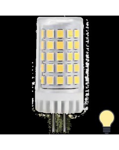 Лампа светодиодная G4 220 240 В 3 Вт прозрачная 300 лм теплый белый свет Nobrand