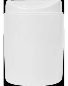 Контейнер для мусора 1 л с крышкой цвет белый Nobrand