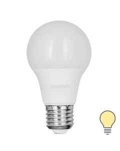 Лампа светодиодная груша 9Вт 806Лм E27 теплый белый свет Osram