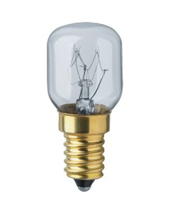Лампа накаливания 363 Е14 240 В 15 Вт цилиндр 70 лм теплый белый цвет света для Онлайт