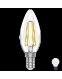 Лампа светодиодная E14 220 В 4 5 Вт свеча 420 лм белый свет Gauss