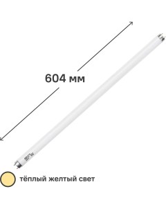 Лампа люминесцентная T8 G13 18 Вт теплый белый свет SQ0355 0025 Tdm еlectric