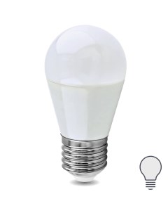 Лампа светодиодная E27 220 240 В 10 Вт шар матовая 1000 лм нейтральный белый свет Nobrand
